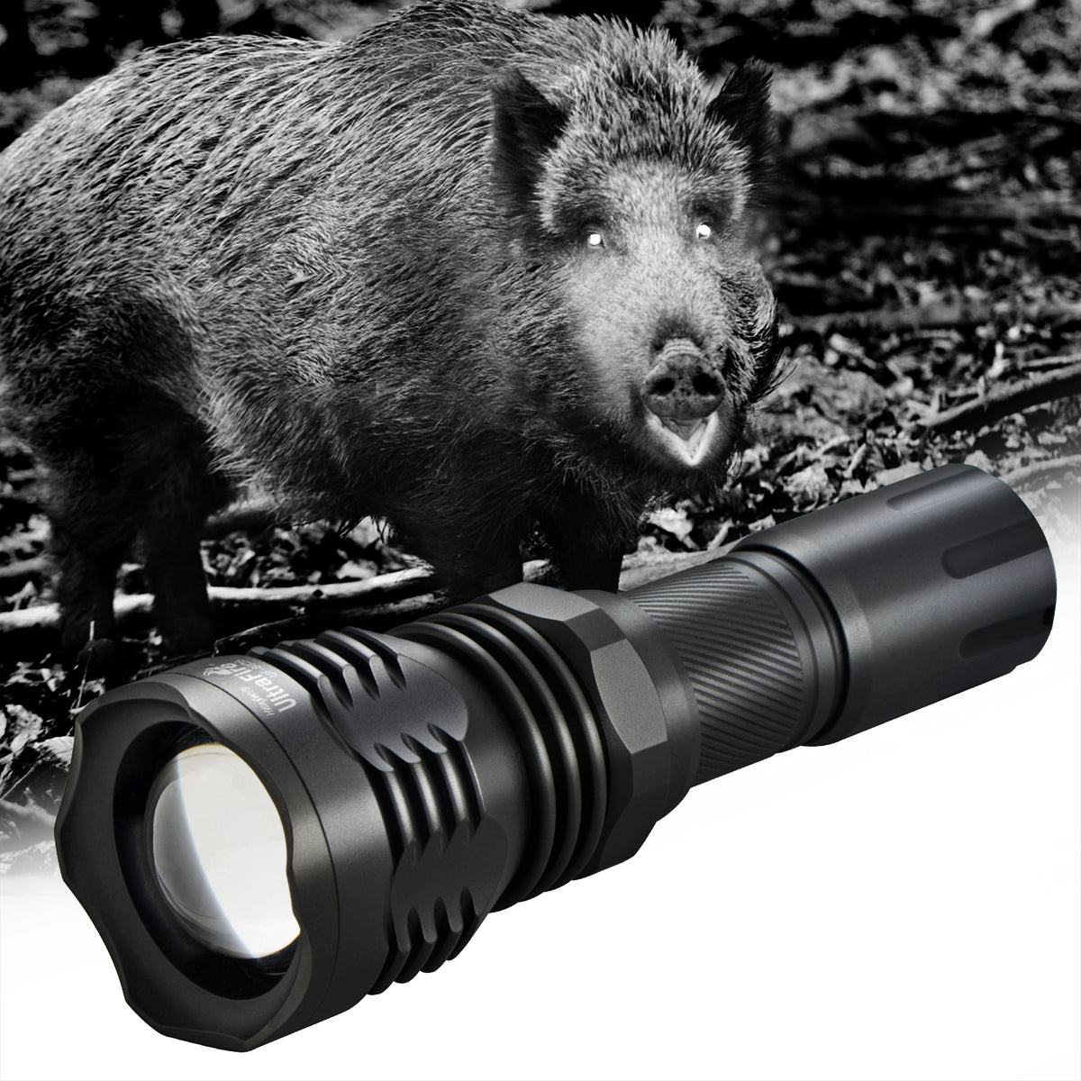 UltraFire UF-802S Infrared IR 850nm Night Vision LED Tactical Flashlight