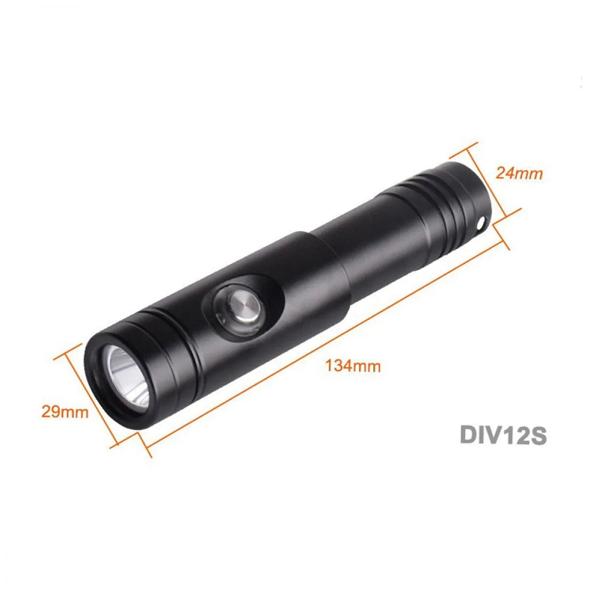 UltraFire UF-DIV12S LED Diving Flashlight (Under water200M )