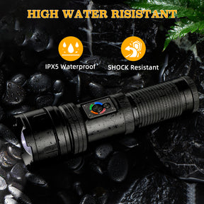 UltraFire Flashlight Z9PRO Strong Light Rechargeable Multi-Function Outdoor Camping Light Ultra Bright Laser 20W