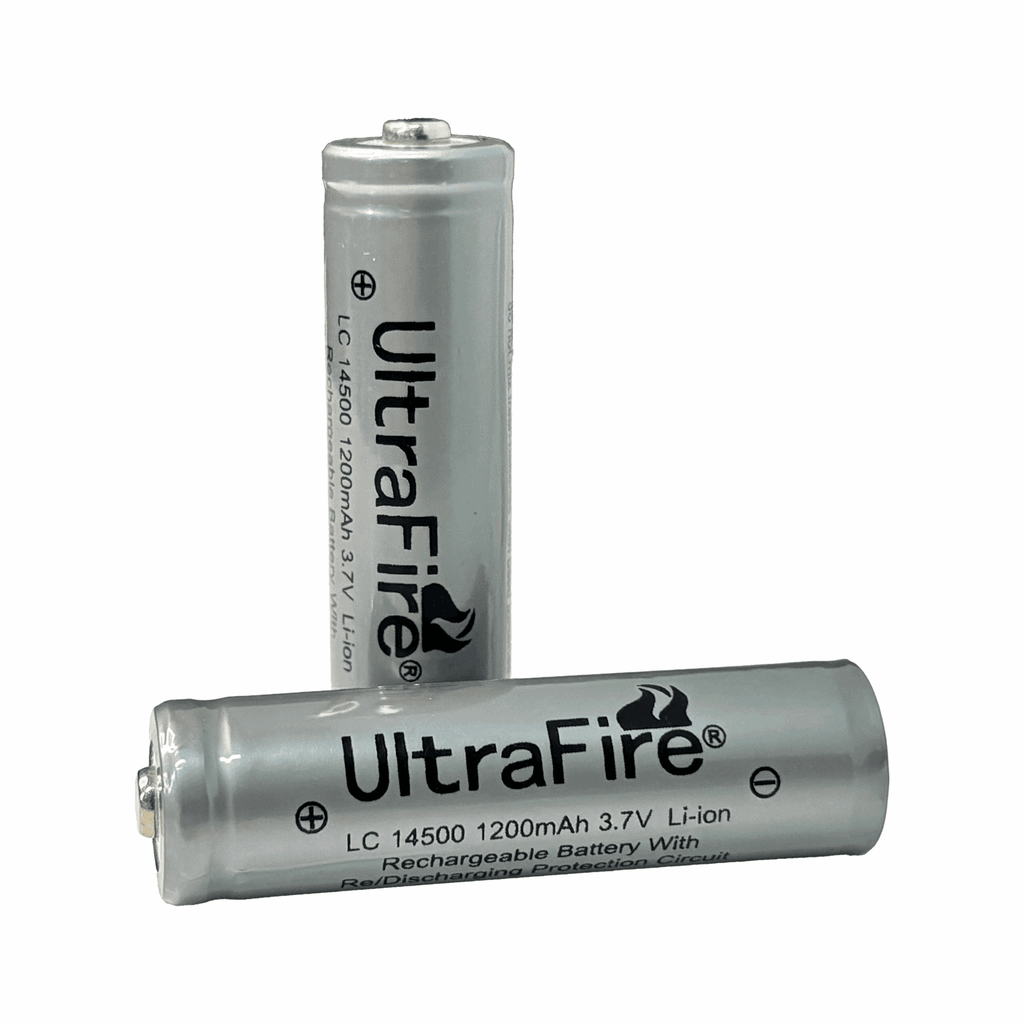UltraFire 14500 Rechargeable Battery (2-Pack) UltraFire 14500 Rechargeable Battery (2-Pack)