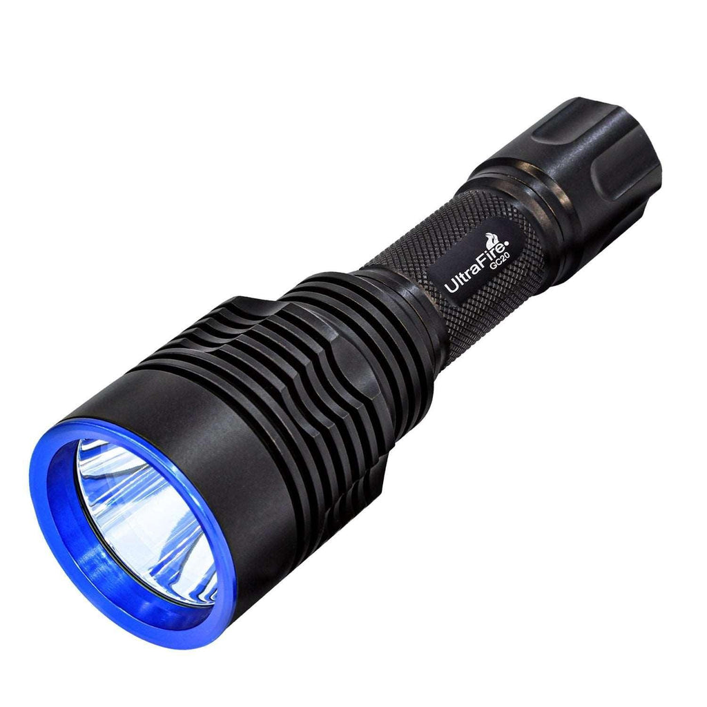 UltraFire GC20-Pro Green LED Flashlight - 2200 LUMENS | 1783M UltraFire GC20-Pro Green LED Flashlight - 2200 LUMENS | 1783M