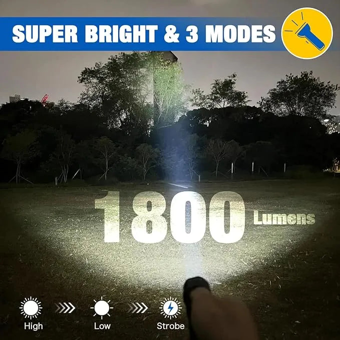 UltraFire® UF3 PRO Rechargeable Tactical Flashlight