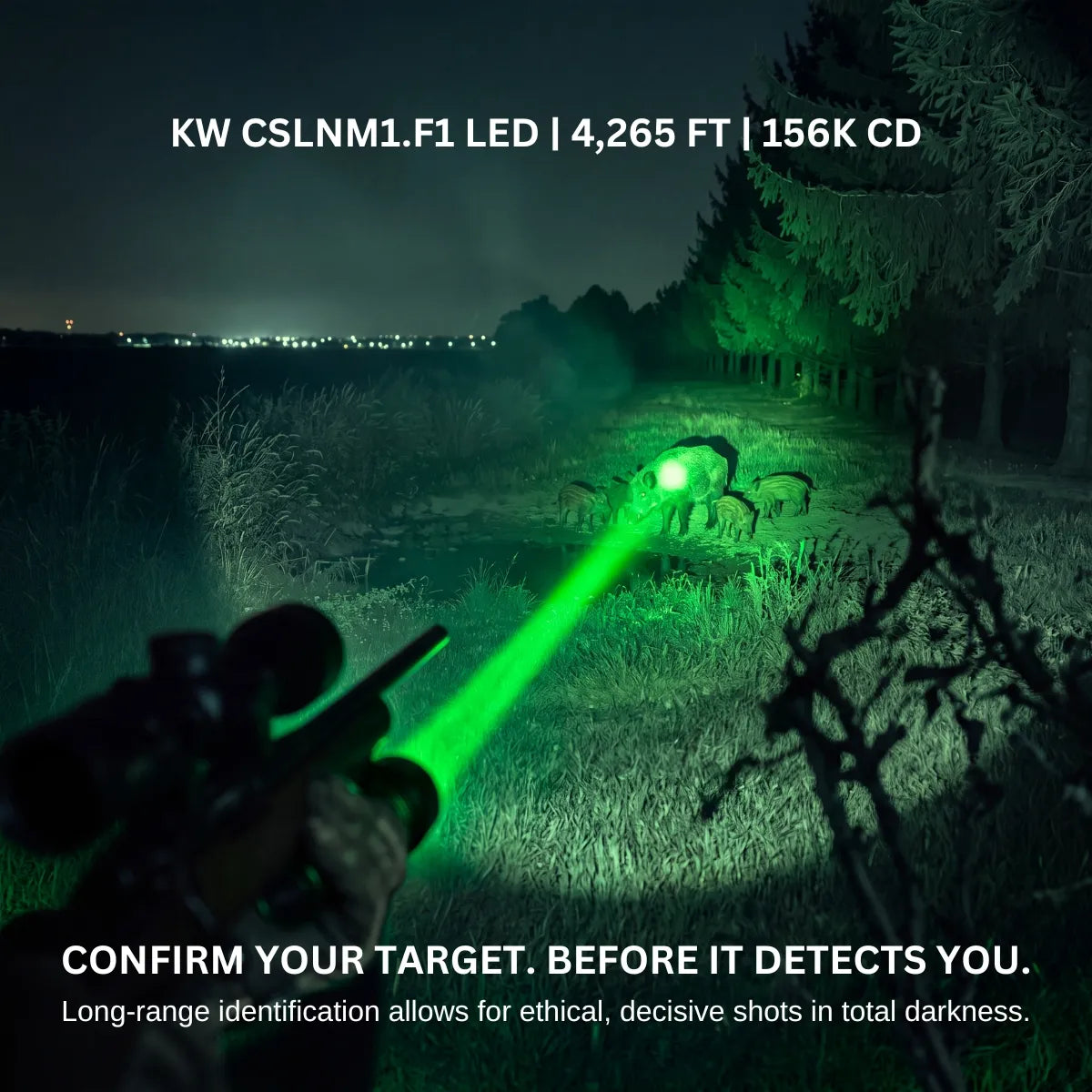 UltraFire® LG20X PRO Green Led Flashlight