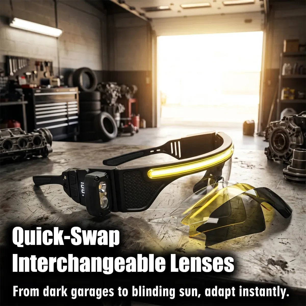 UltraFire® MEC-X2 LED Glasses