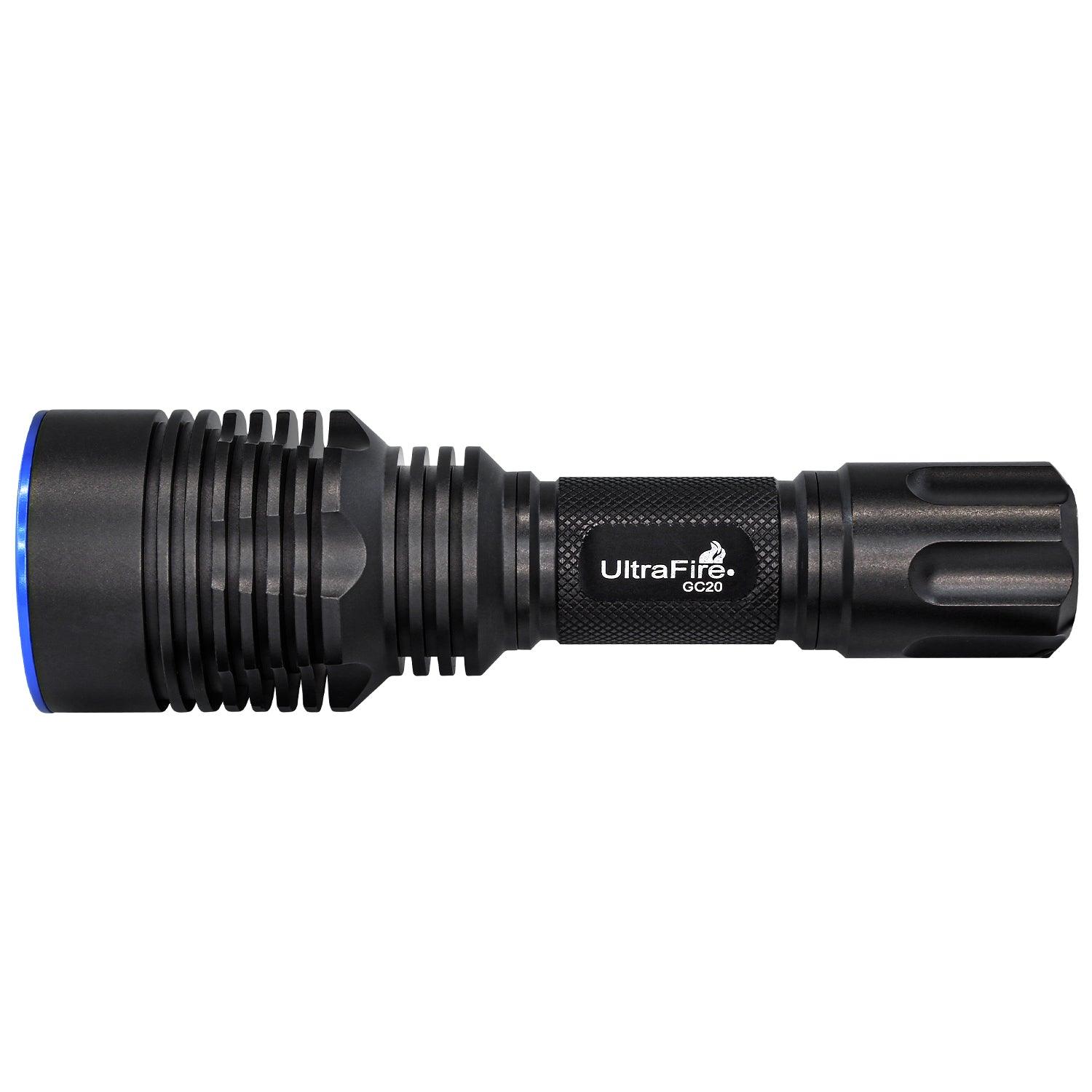 UltraFire Classic GC20 Green LED Flashlight