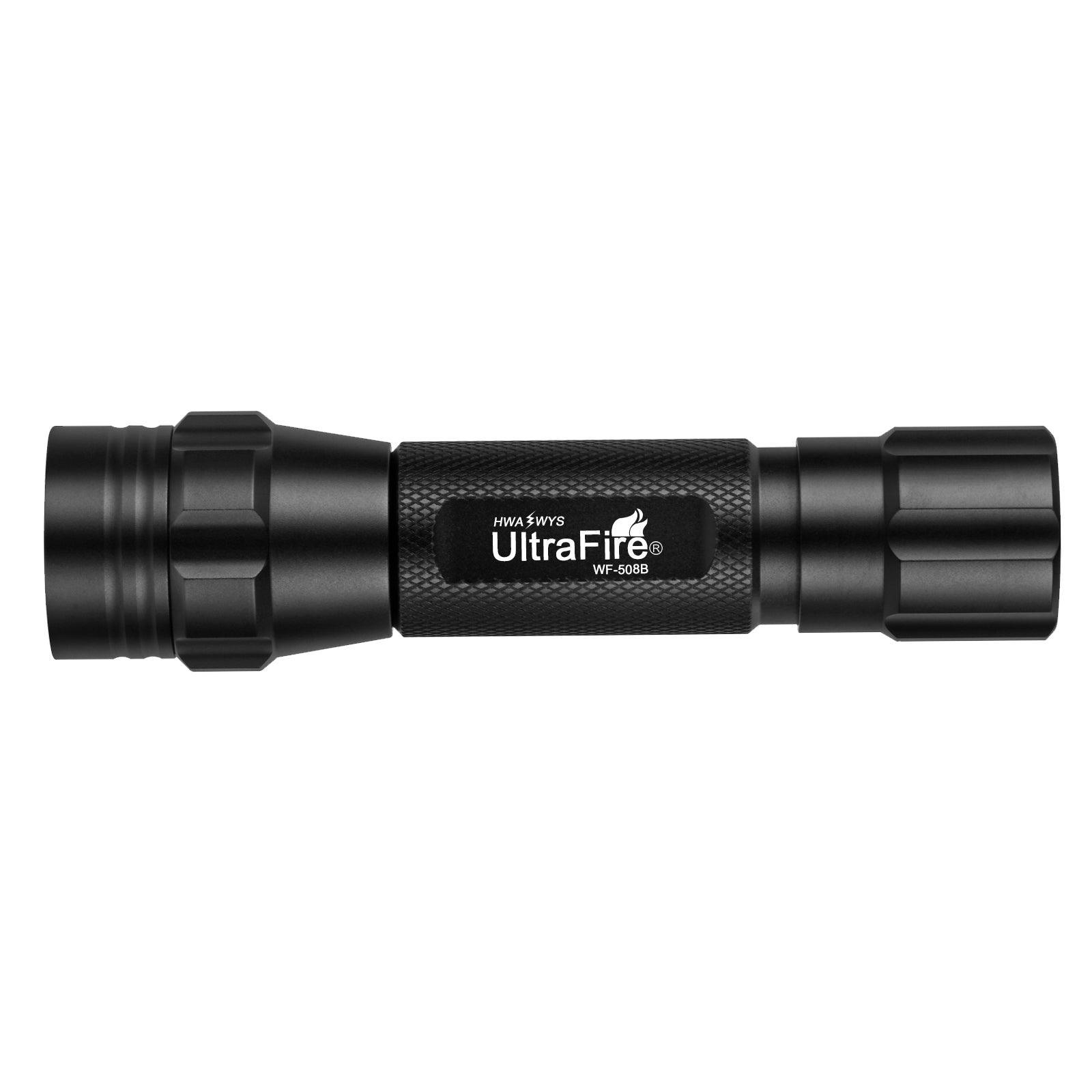 UltraFire Classic WF-508B LED Telescopic Focusing Flashlight