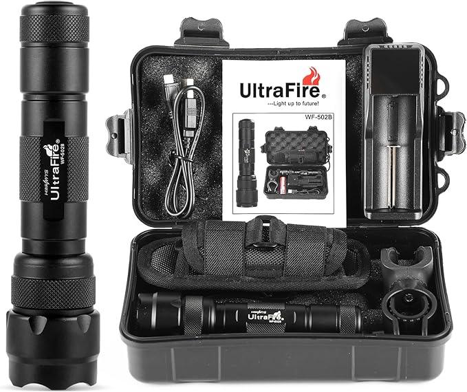 UltraFire WF-502 LED Flashlight