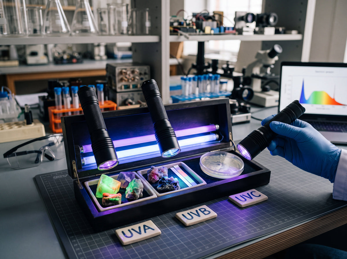 UVA vs. UVB vs. UVC: What's the Difference, and Which UV Flashlight Do You Need?