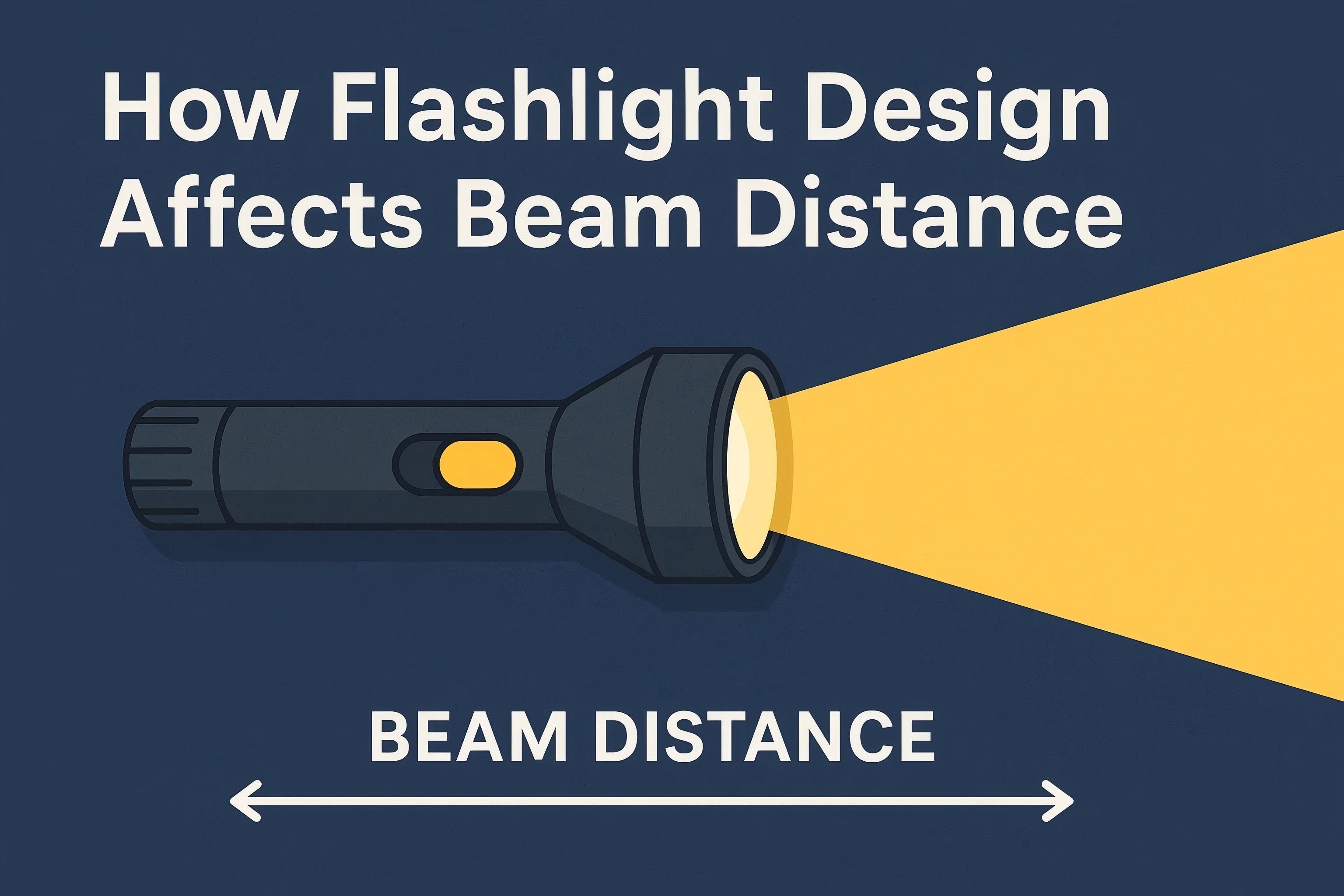 How Flashlight Design Affects Beam Distance