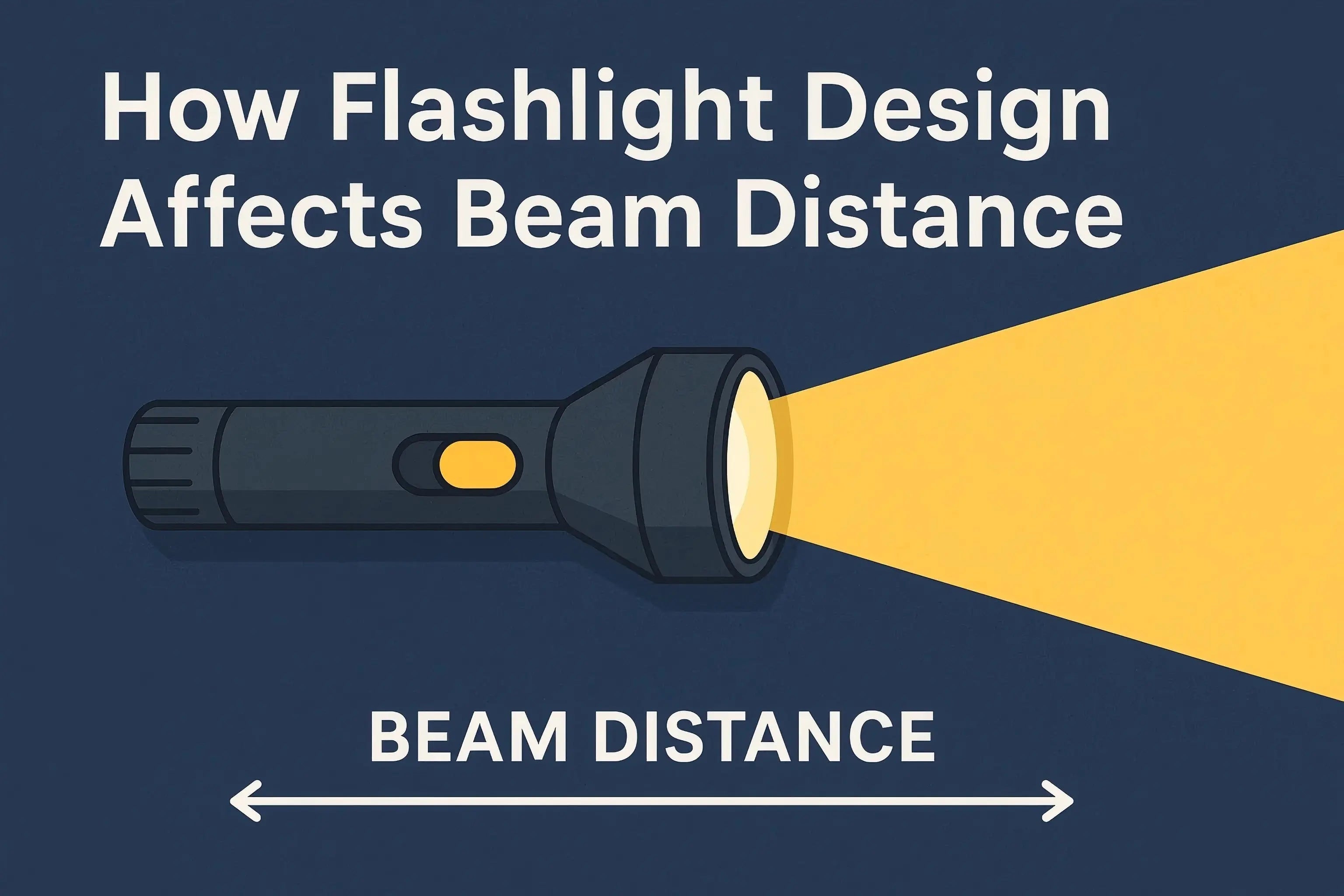 How Flashlight Design Affects Beam Distance