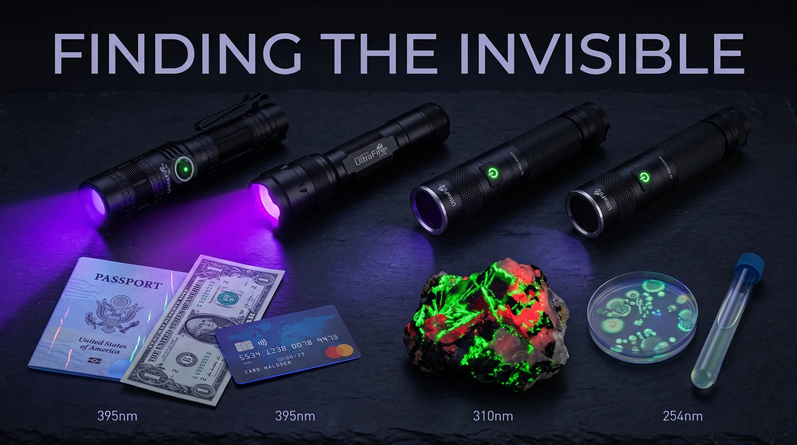 How to Choose the Right Wavelength When Selecting a UV Flashlight
