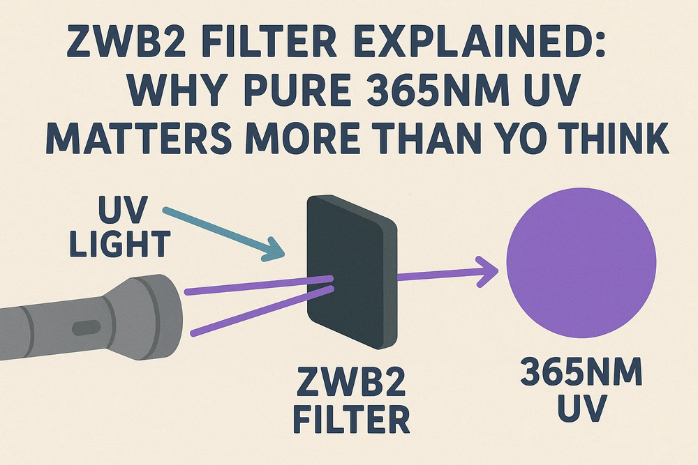 ZWB2 Filter Explained: Why Pure 365nm UV Matters More Than You Think