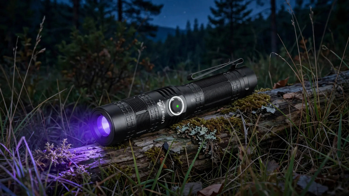 Hunting season 2026 UV blood tracking and night light guide cover