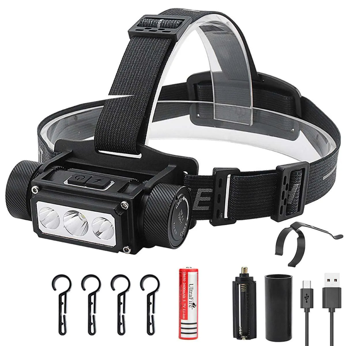 UltraFire P2 Adjustable brightness Headlight