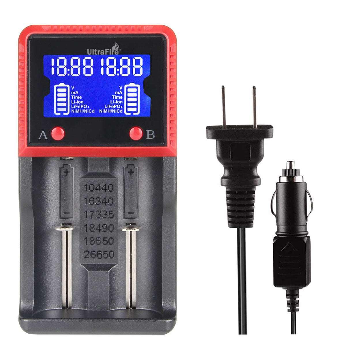 H2 Charger (2 Slots US/EU Standard) - UltraFire