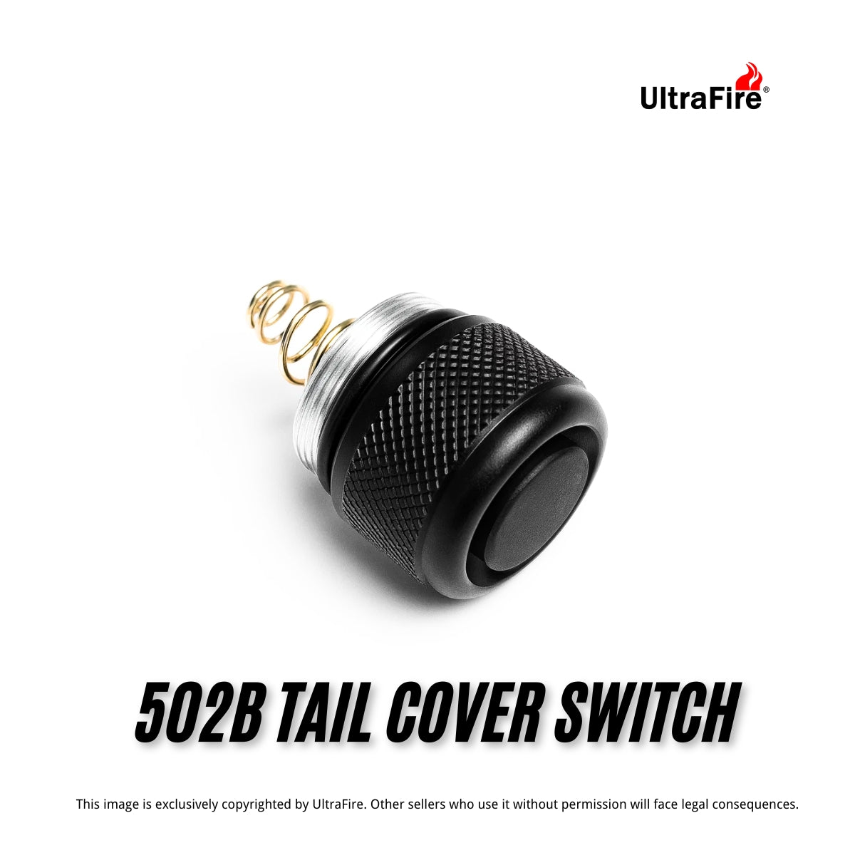 UltraFire TCS Flashlight Tail Cover Switch