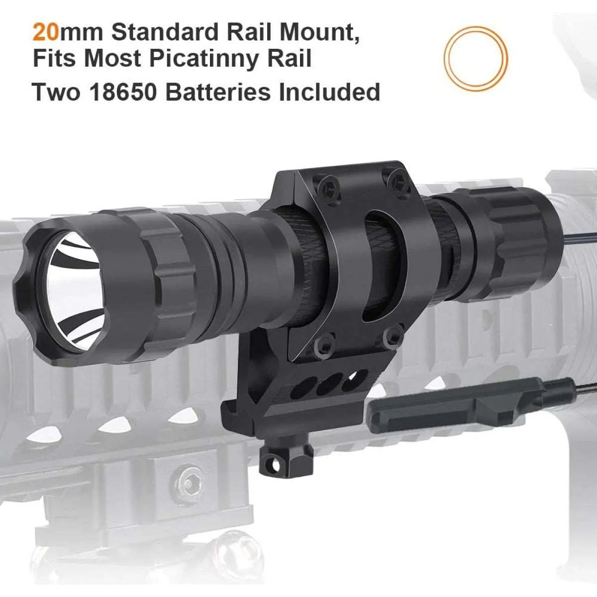 UltraFire Holder (specialized for hunting guns)