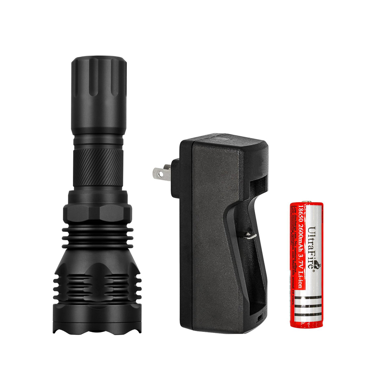 UltraFire UF-802S Infrared IR 850nm Night Vision LED Tactical Flashlight