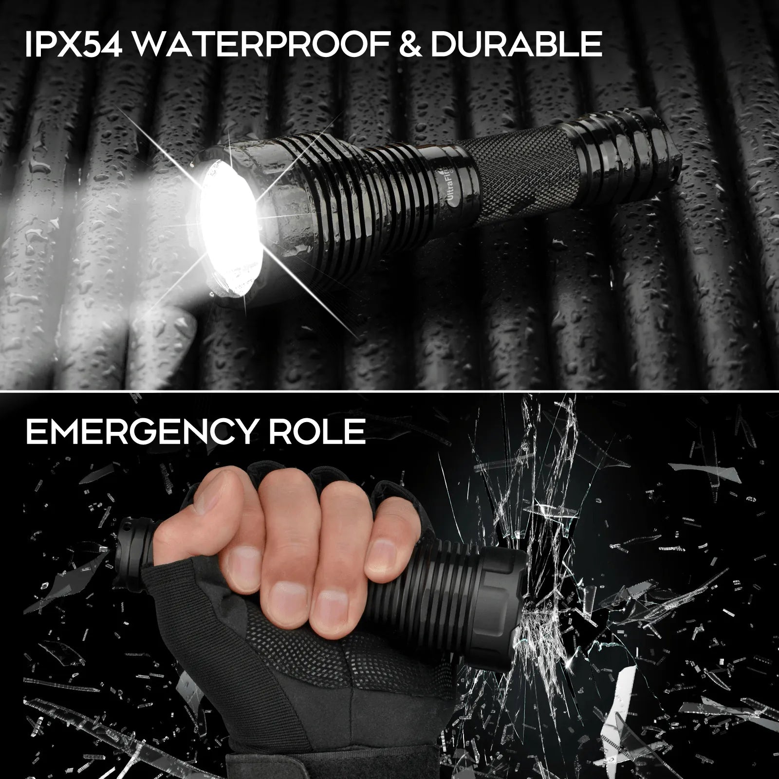 C15 Rechargeable Tactical Flashlight - UltraFire