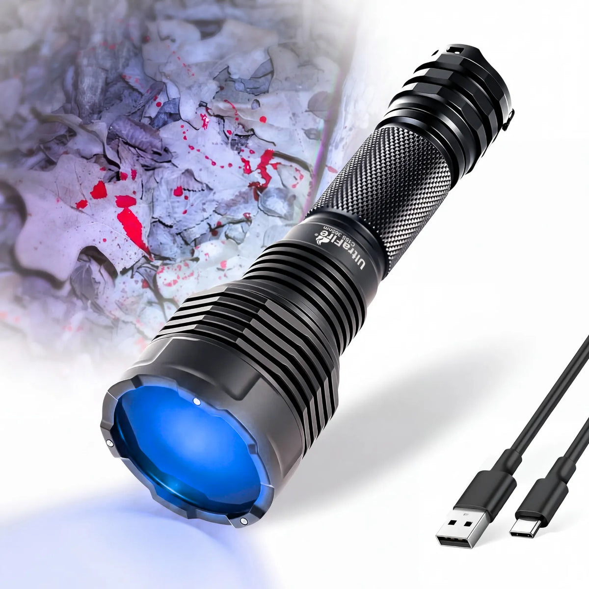 UltraFire C15S 365nm UV Blood Tracking Light