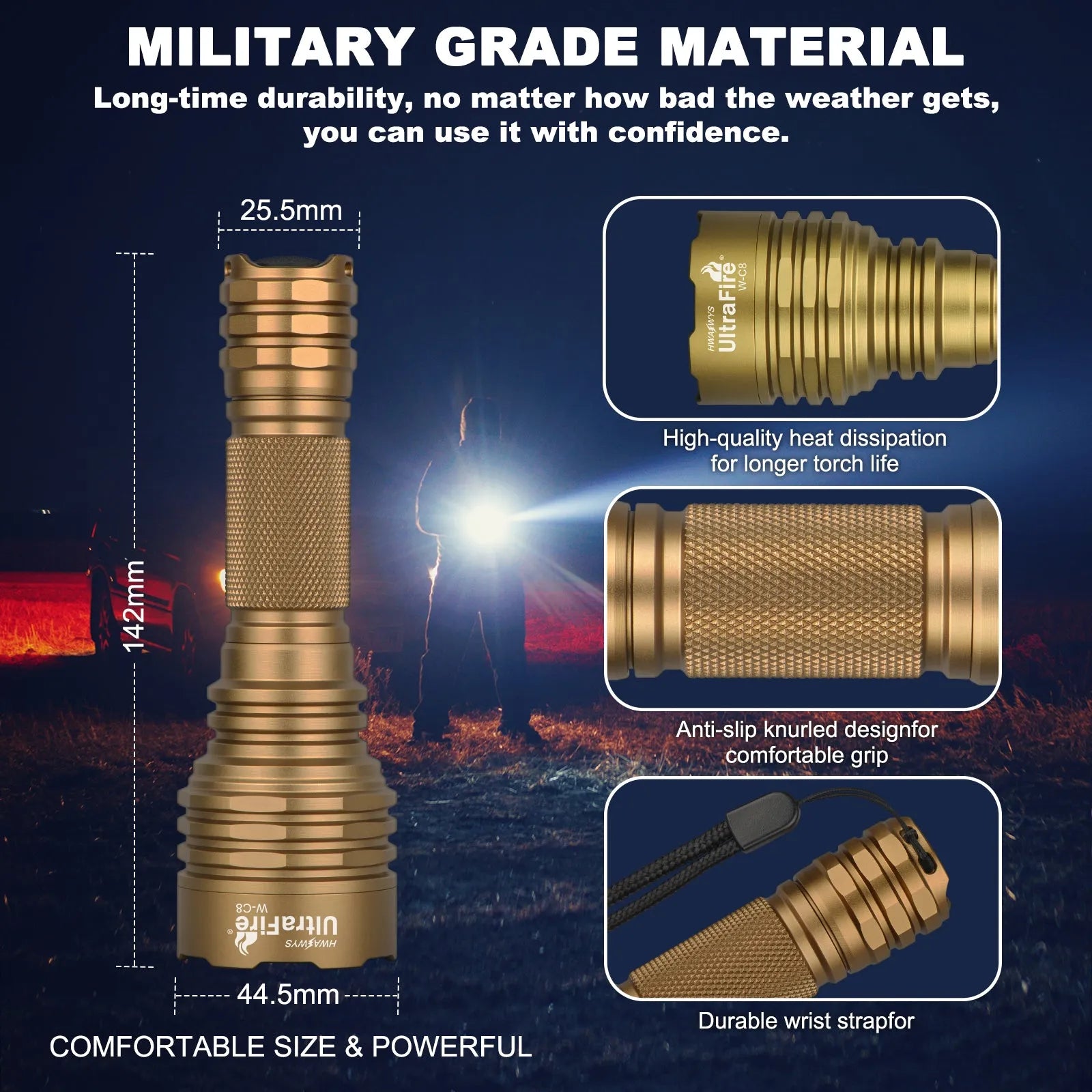 W-C8 (Sand Multimode Hunting) - UltraFire