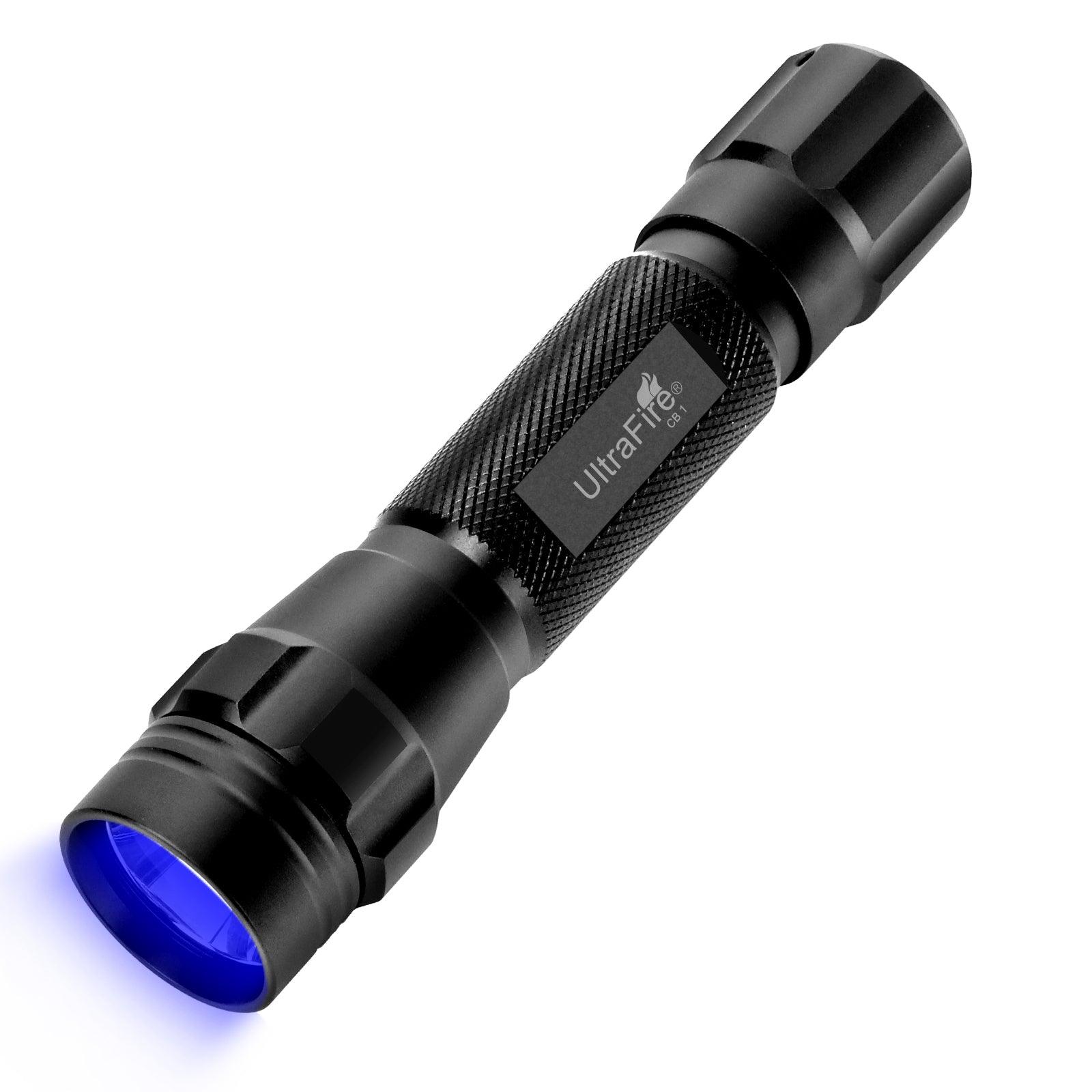bluestone rechargeable flashlight UltraFire CB 1 Blue Tactical Light