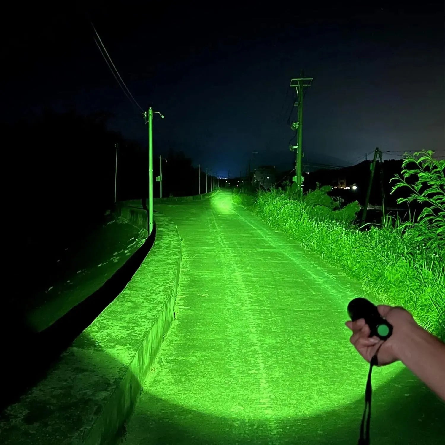 UltraFire GC20-Pro Green LED Hunting Flashlight