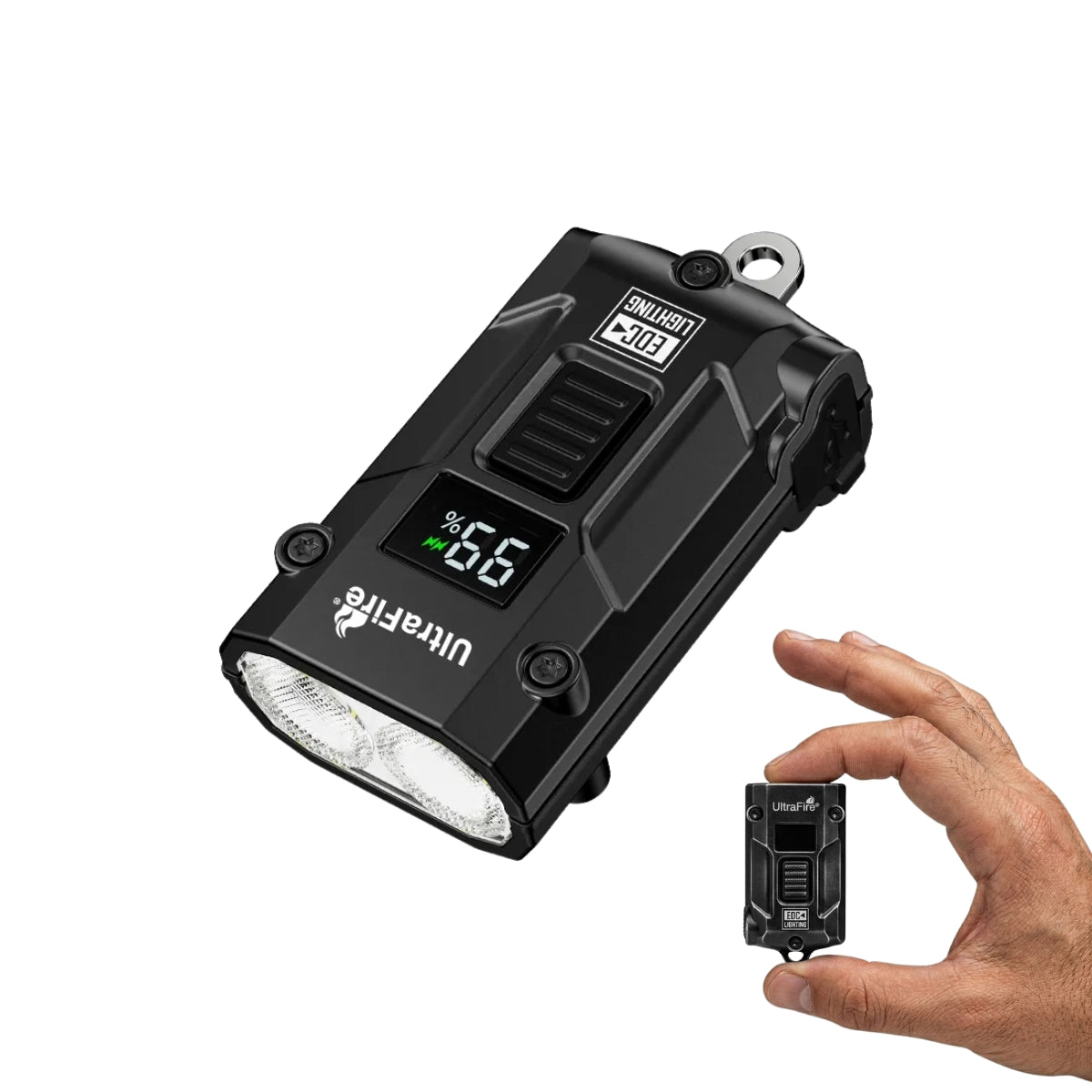 UltraFire® KE3 Keychain EDC Flashlight