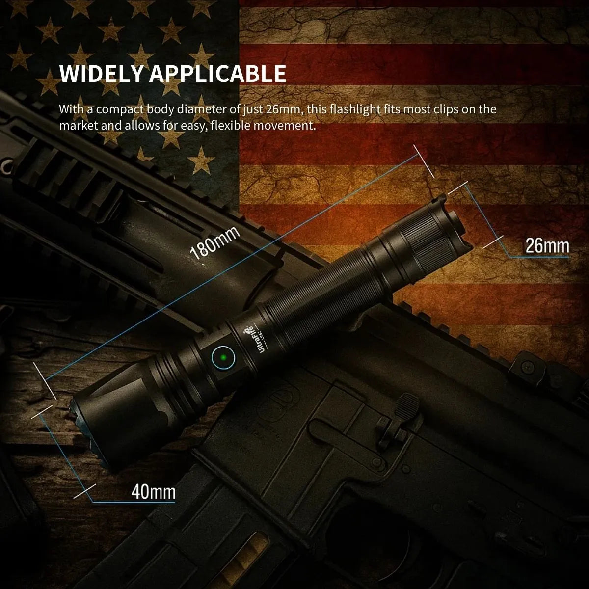 UltraFire LRS2 LEP Tactical Flashlight