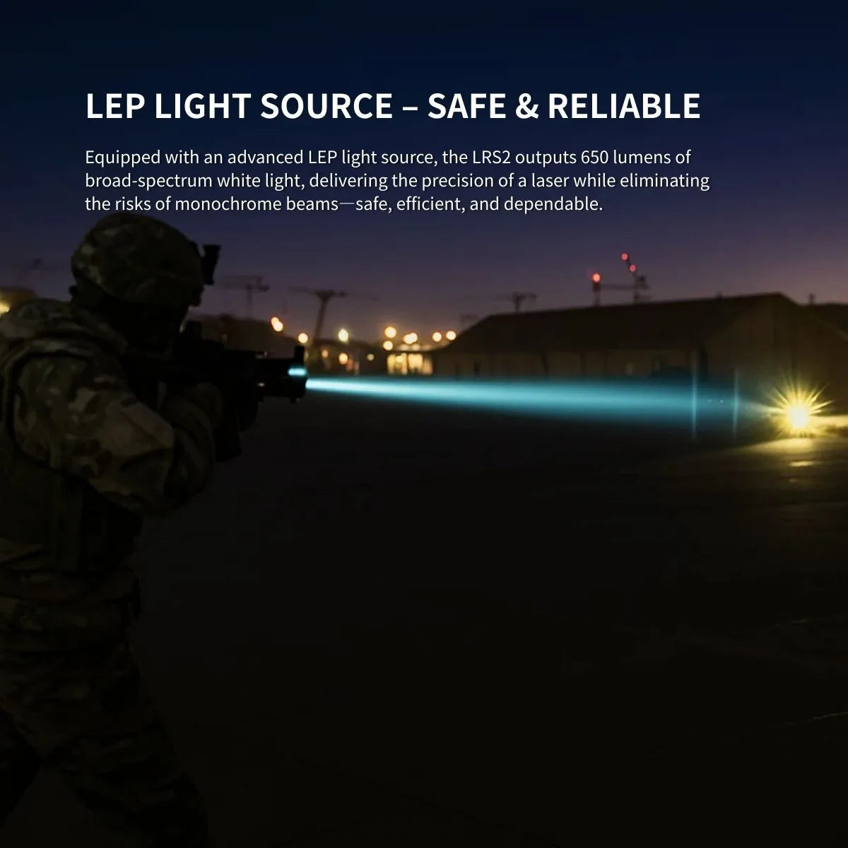 UltraFire LRS2 LEP Tactical Flashlight