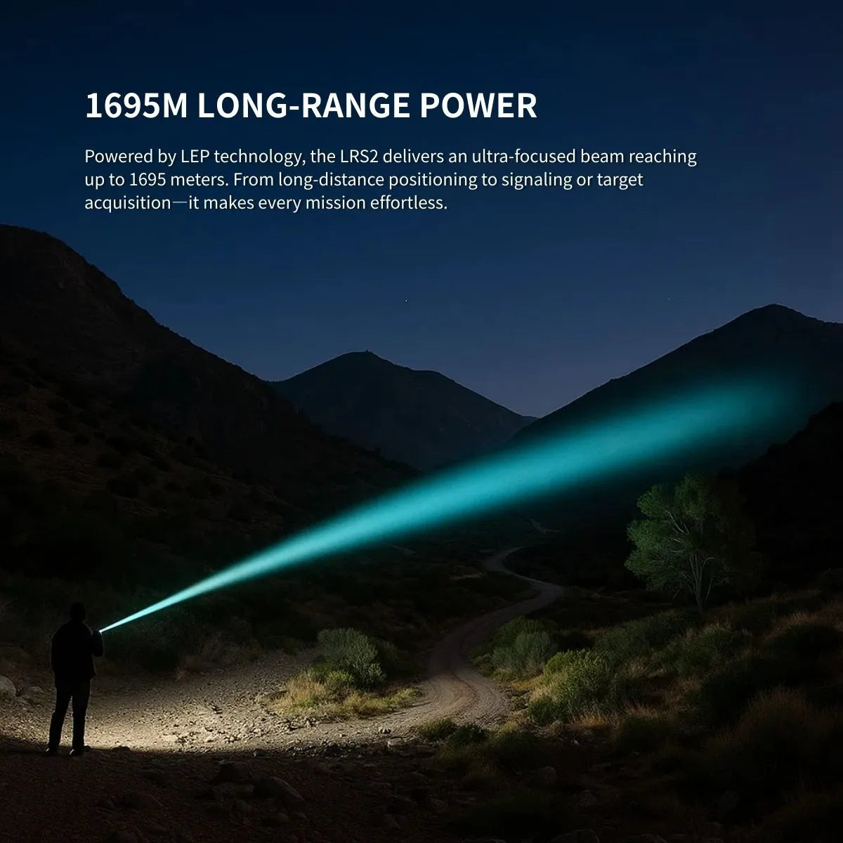 UltraFire LRS2 LEP Tactical Flashlight