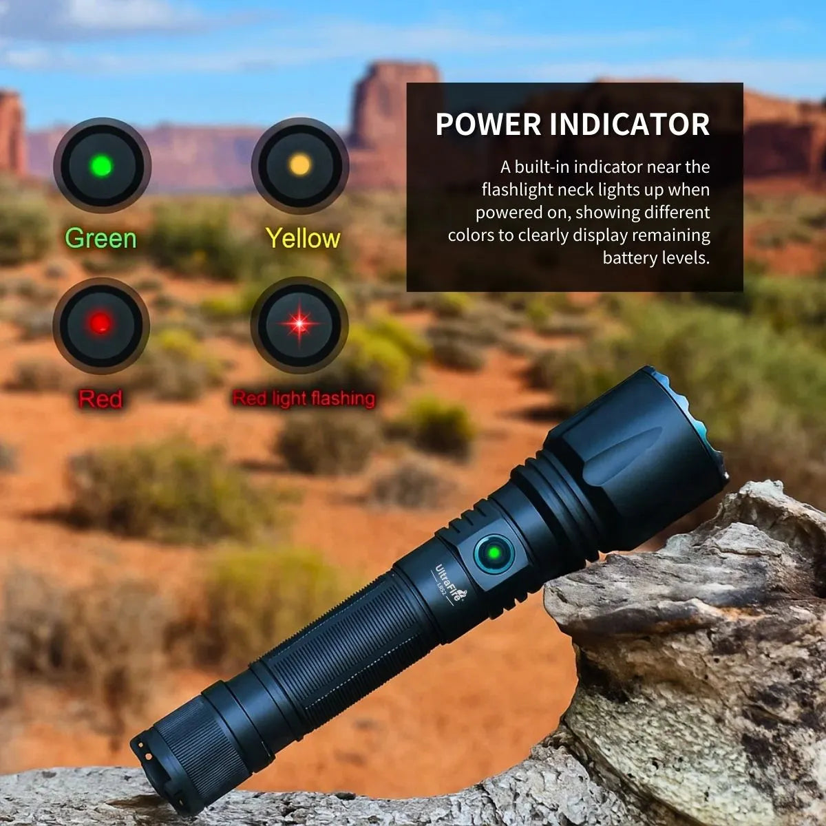 UltraFire LRS2 LEP Tactical Flashlight