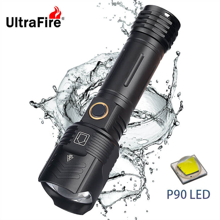 UltraFire Classic P70D USB Charging Flashlight