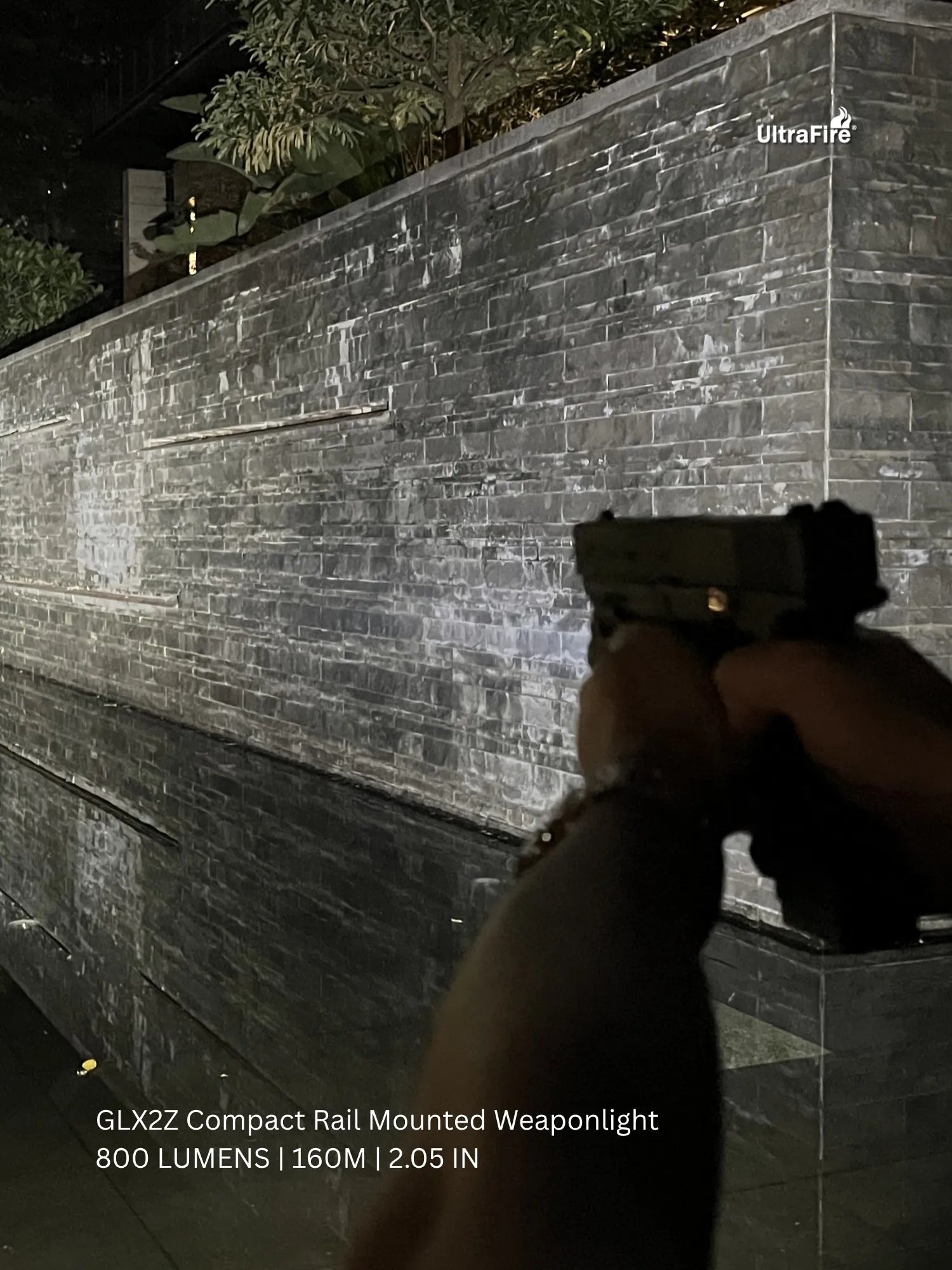 UltraFire® GLX2Z Compact Rail Mounted Weaponlight