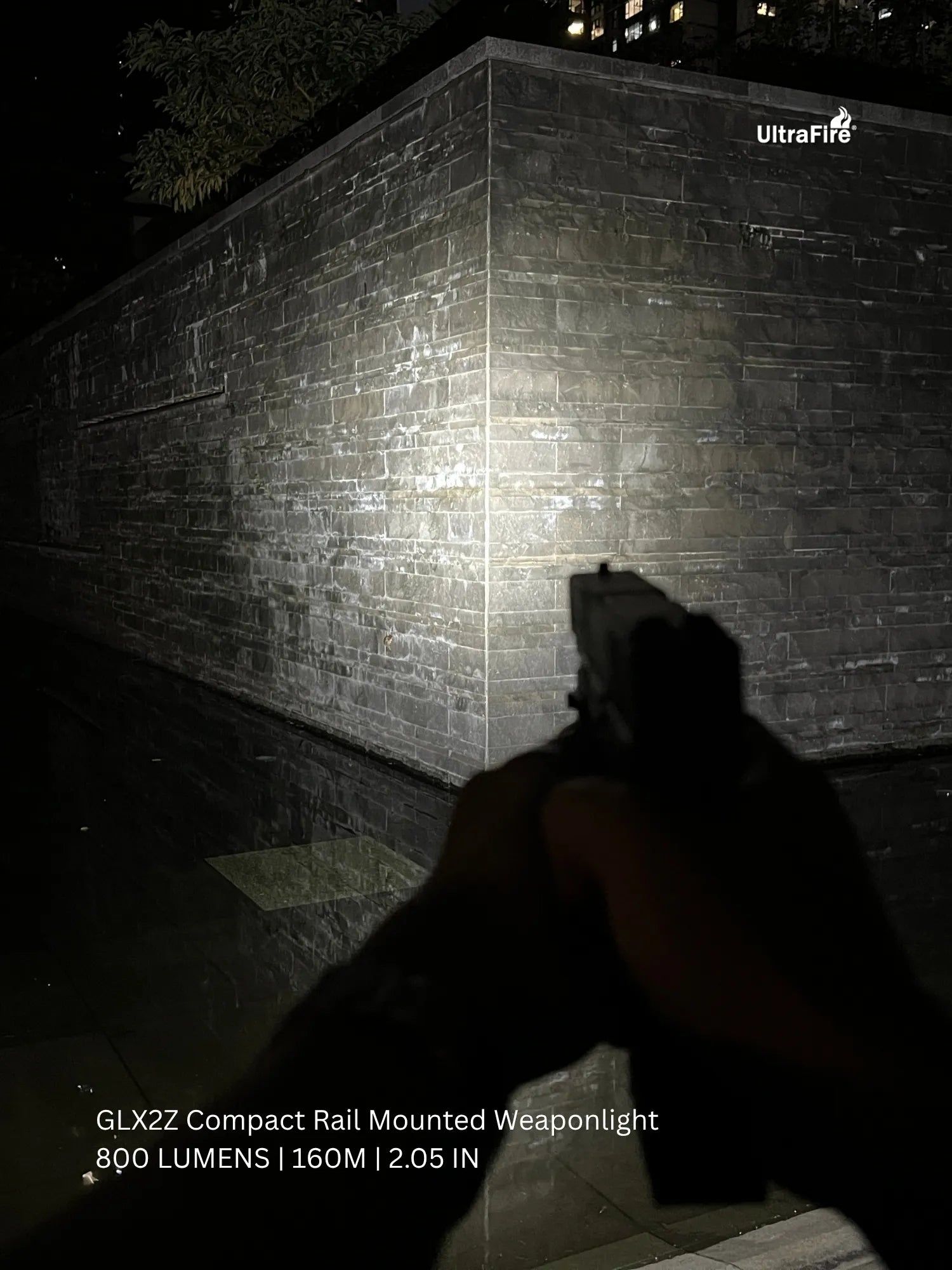 UltraFire® GLX2Z Compact Rail Mounted Weaponlight