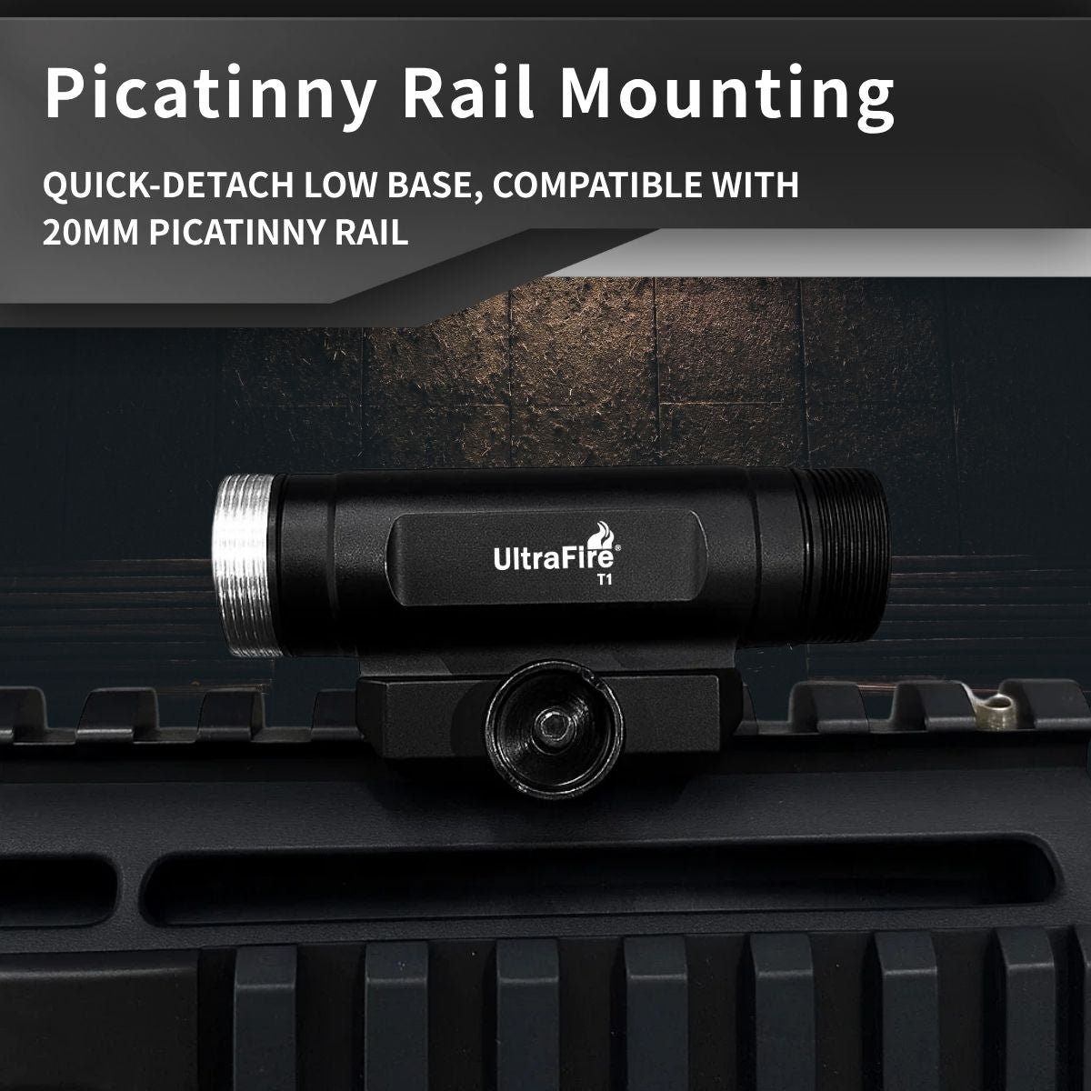 T1 Tactical Flashlight - UltraFire