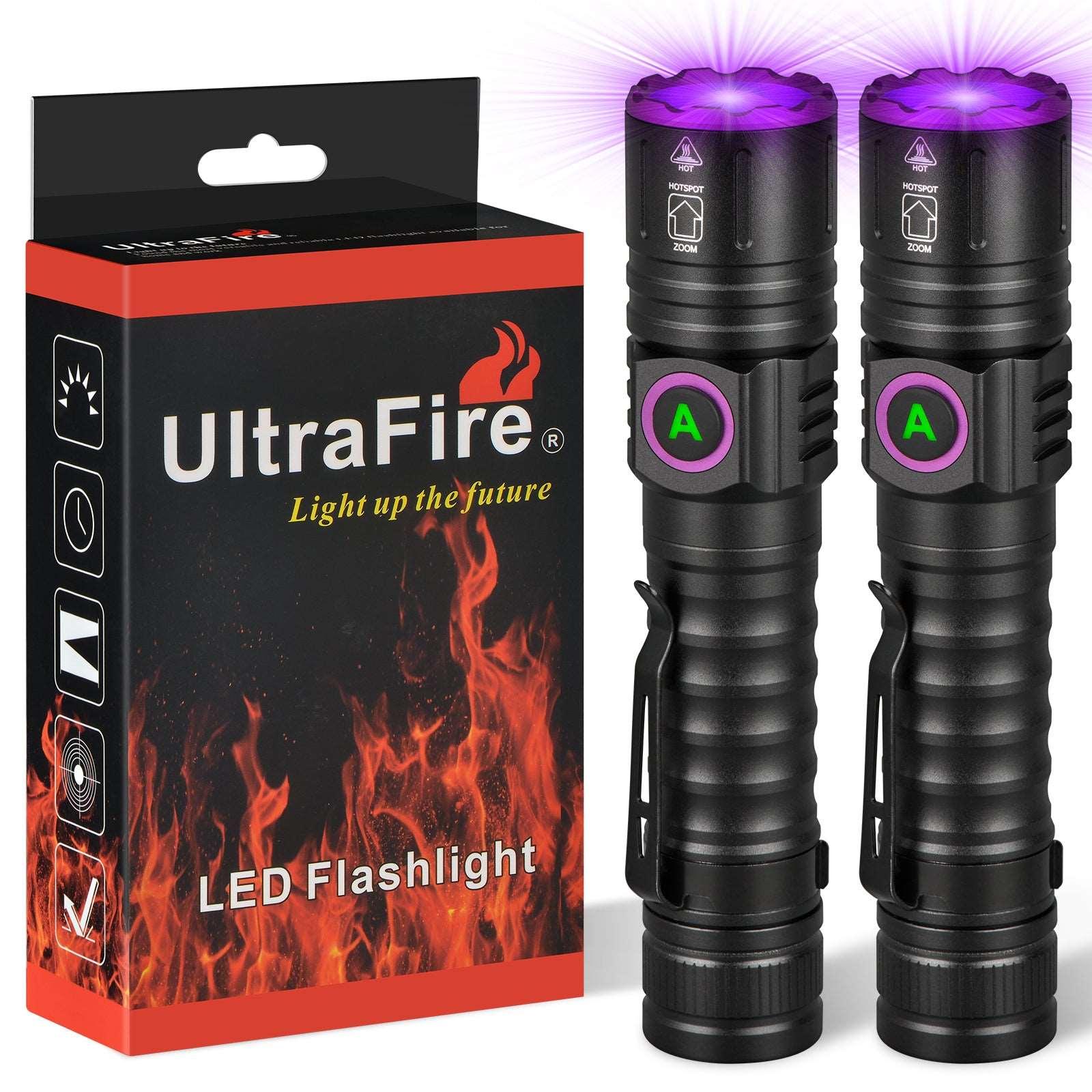 SP69 Rechargeable UV Flashlight - UltraFire