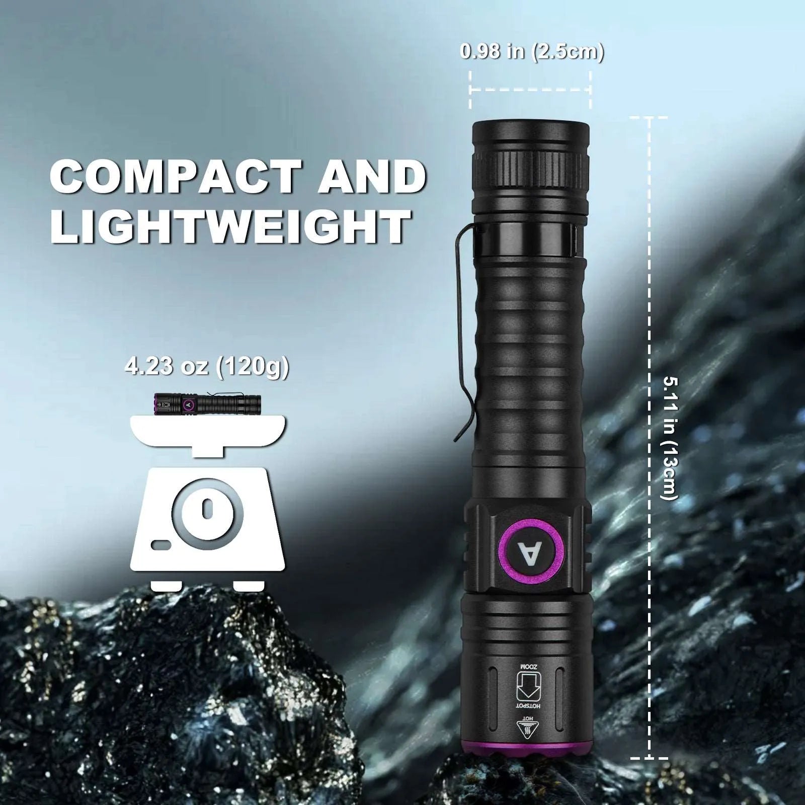 UltraFire SP69 UV Flashlight
