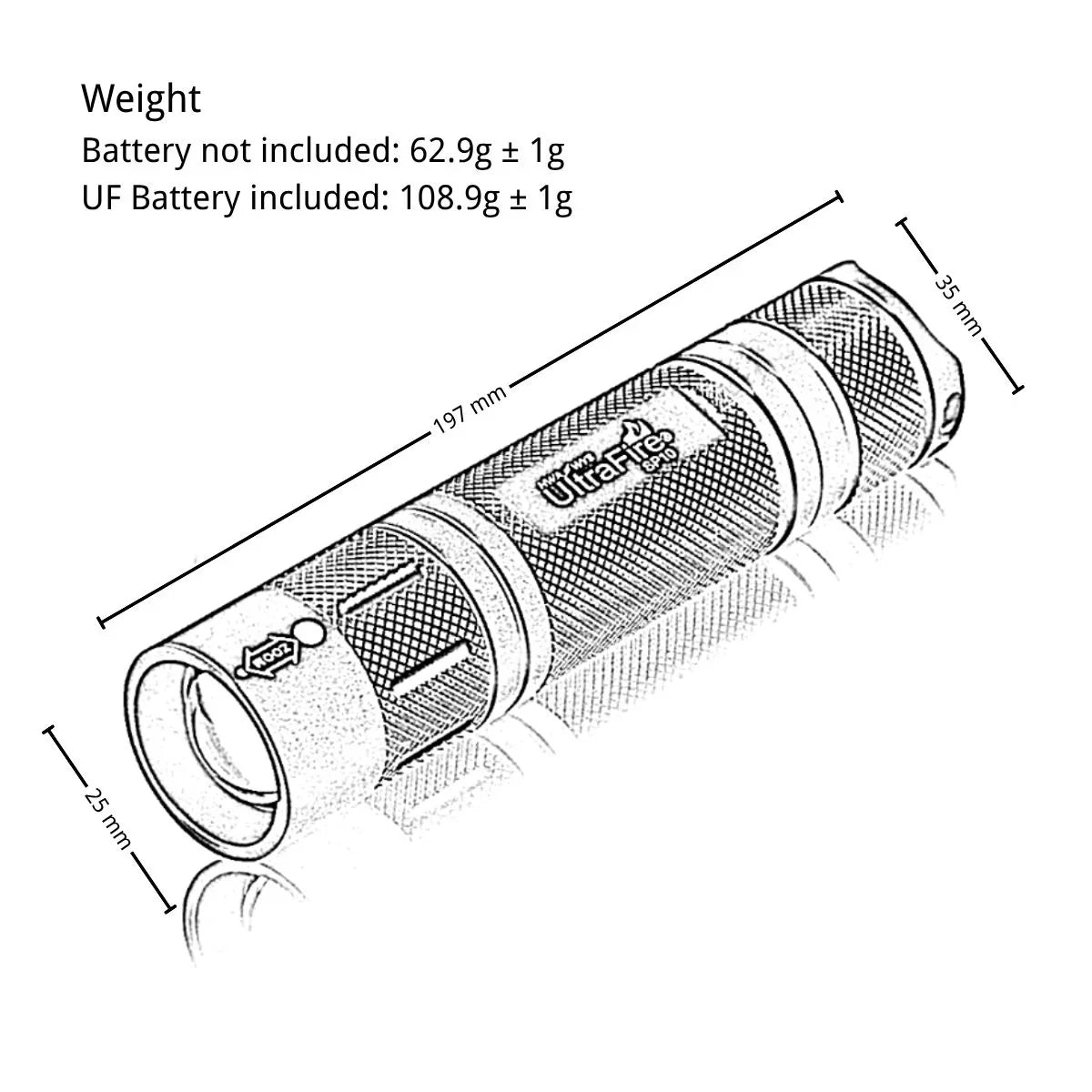 SP10_Line_drawing - UltraFire