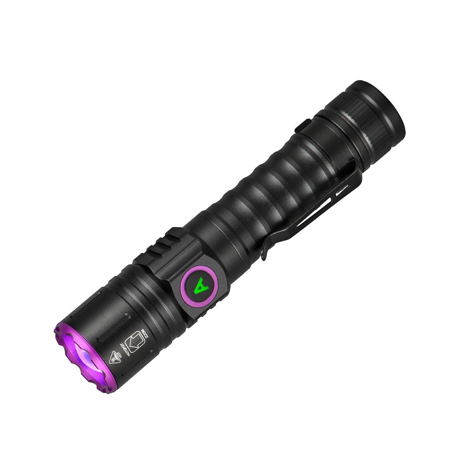compact usb rechargeable flashlight UltraFire SP69 Rechargeable UV Flashlight Only Flashlight