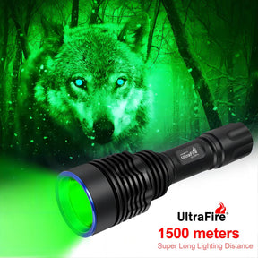 UltraFire Classic GC20-Pro Upgraded version Green LED 20W Flashlight