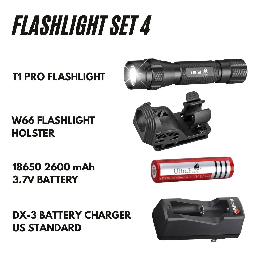 T1PROFlashlightSet_4 - UltraFire