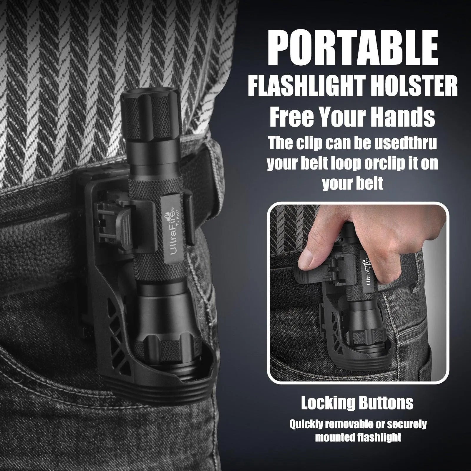 T1 PRO Tactical Flashlight - UltraFire