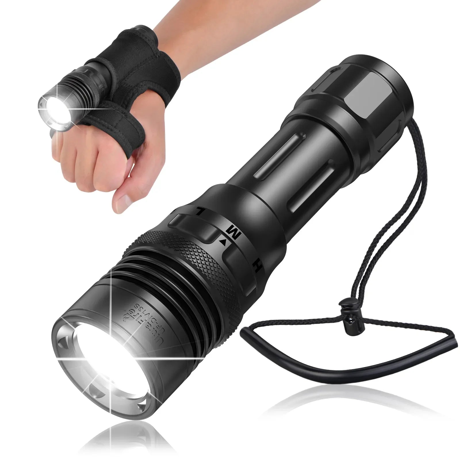 UltraFire UF-DIV13S Scuba Diving Flashlight