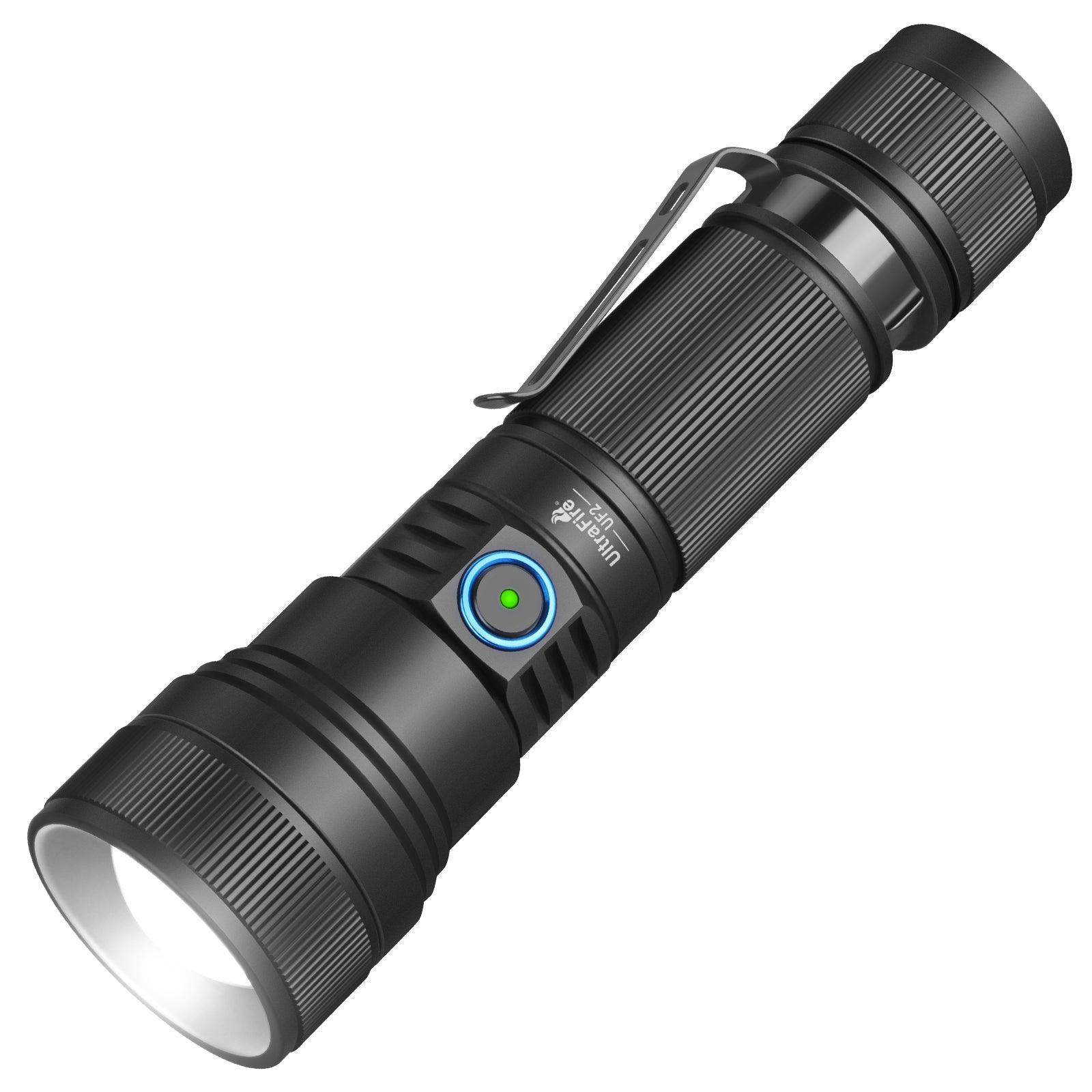 UF2 Rechargeable Tactical Flashlight - UltraFire