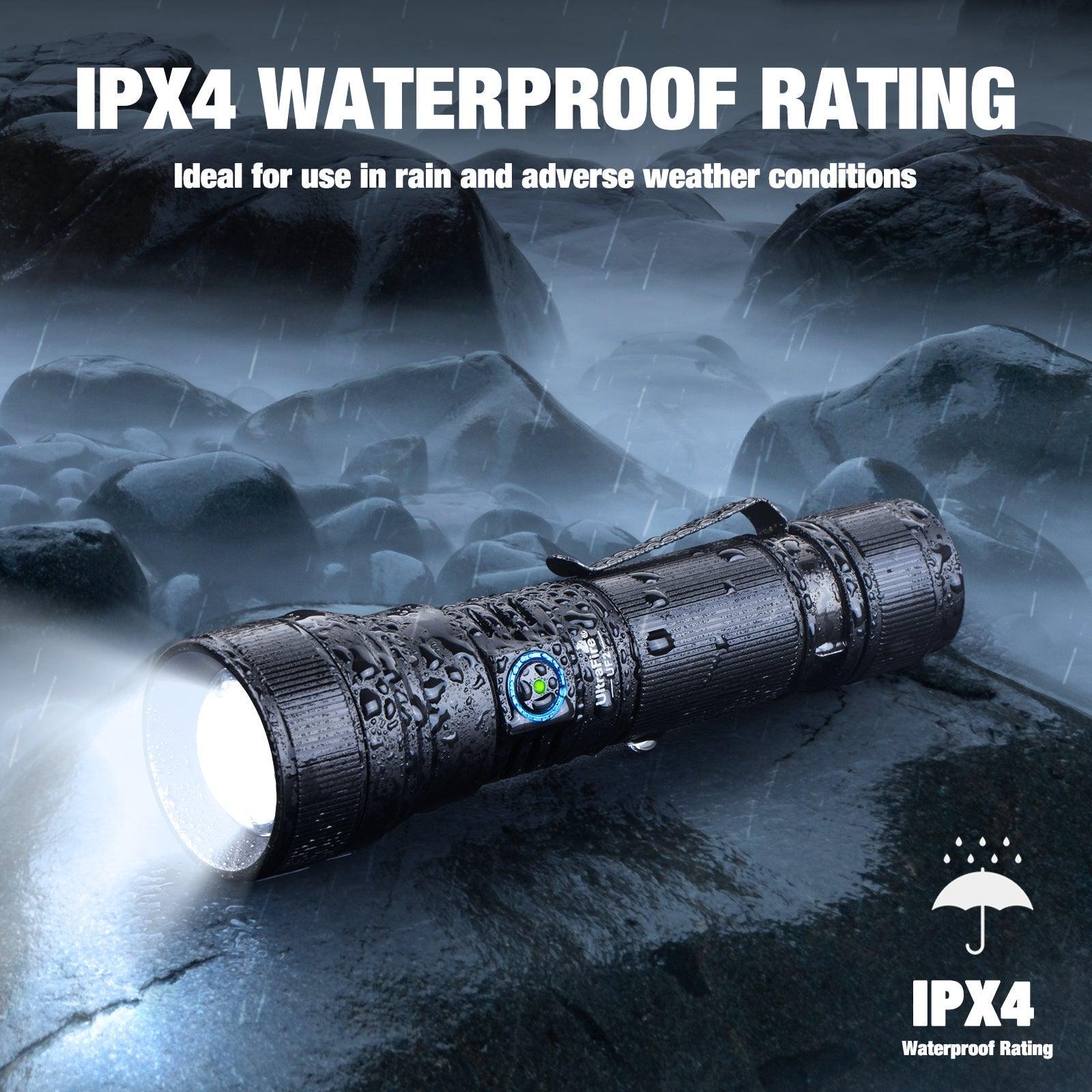 UF2 Rechargeable Tactical Flashlight - UltraFire