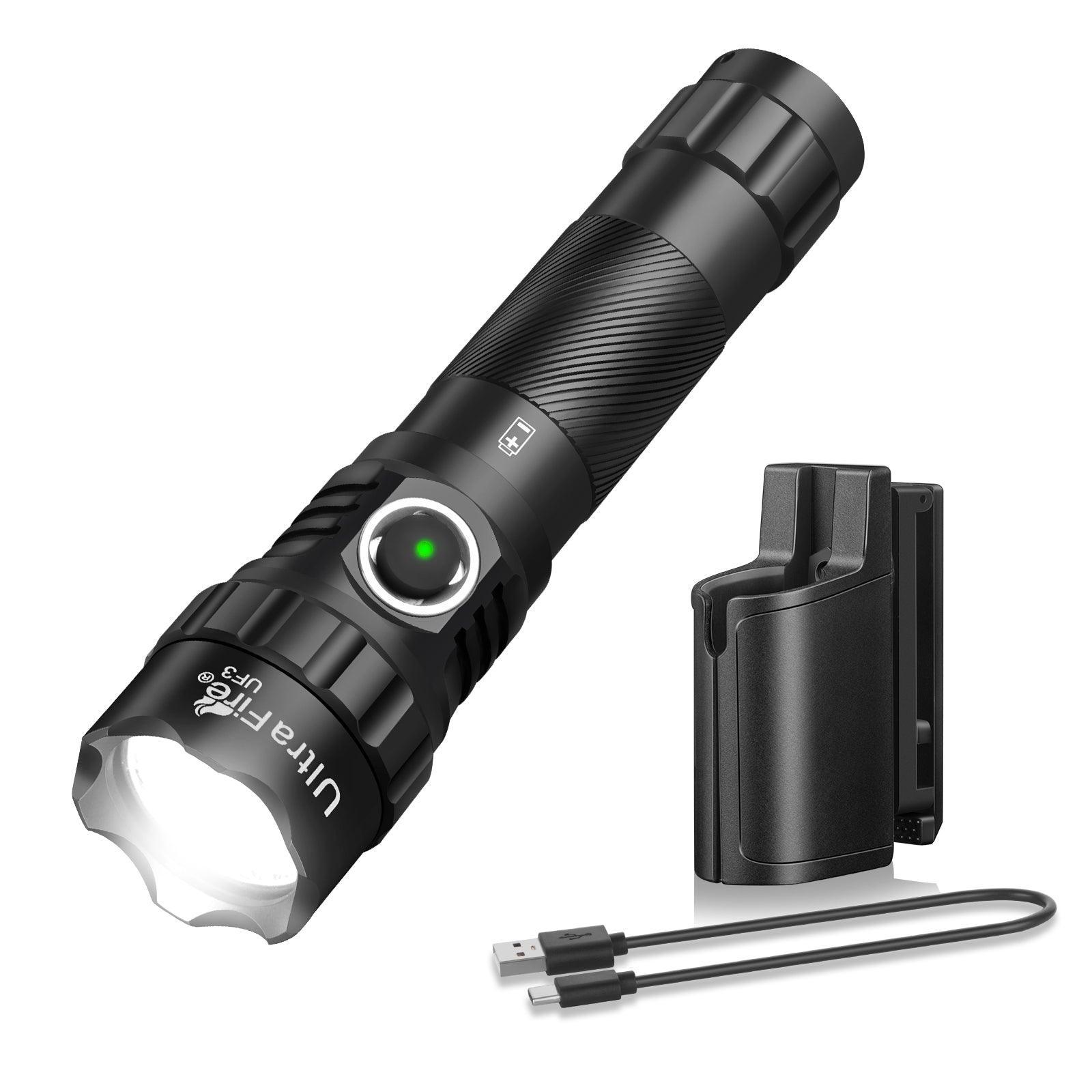 UF3 Rechargeable Tactical Flashlight - UltraFire