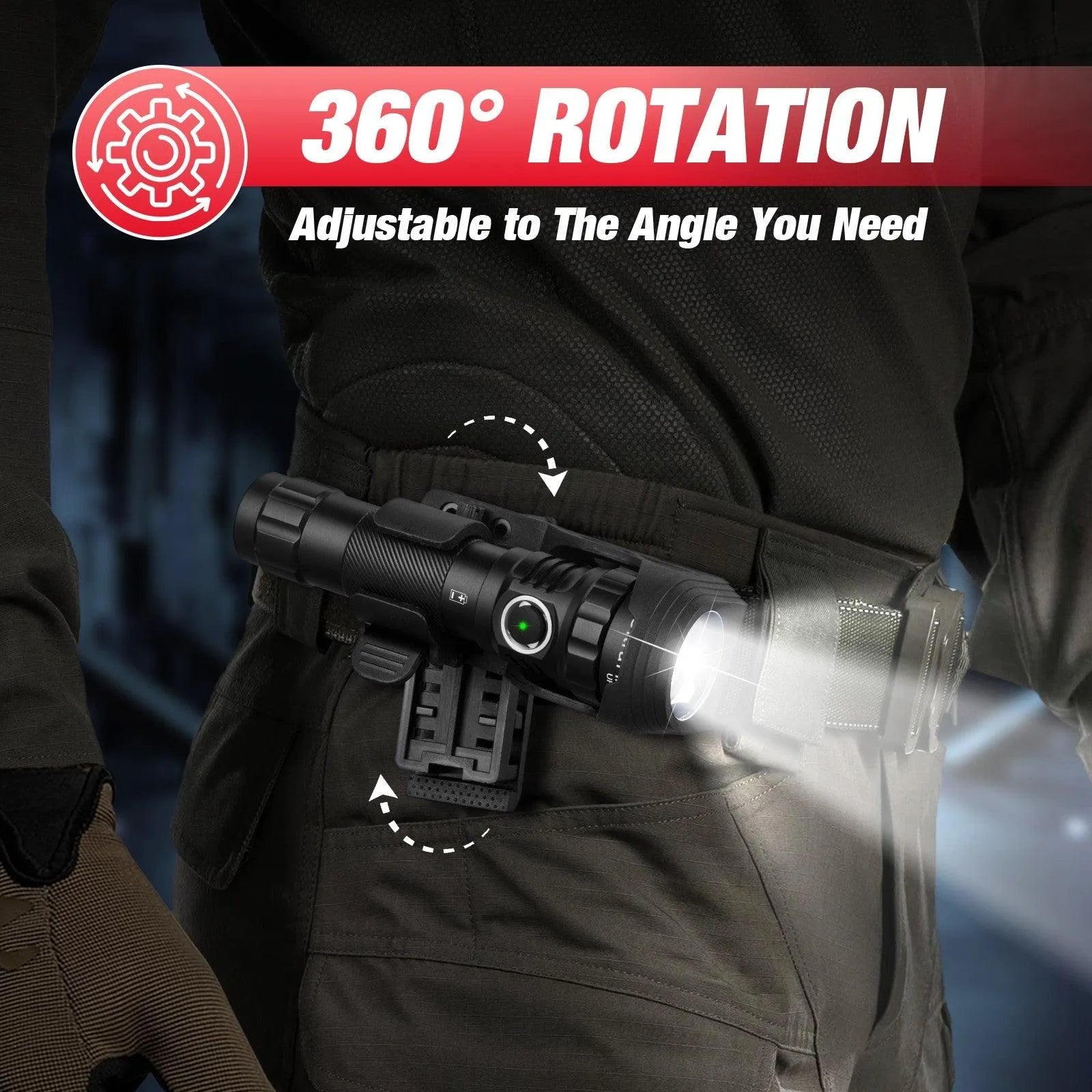 UF3 Rechargeable Tactical Flashlight - UltraFire