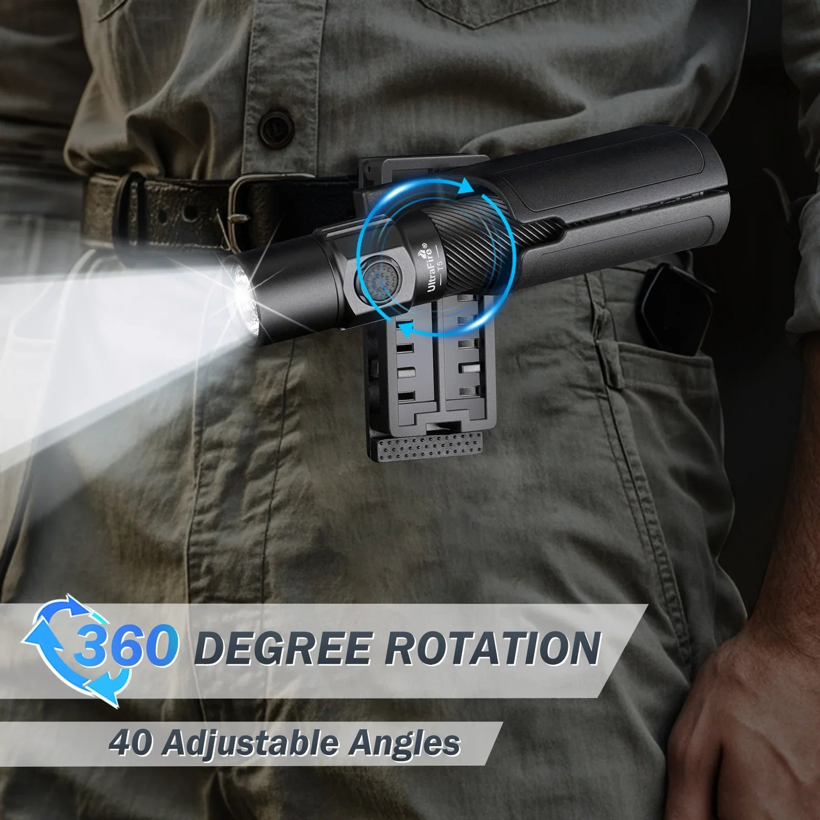 UltraFire W65 Flashlight Holder