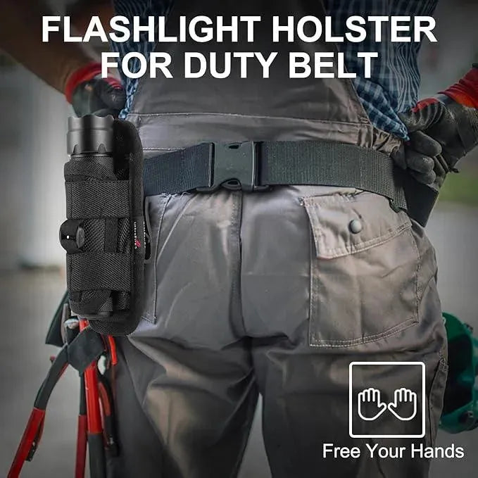 WF-502B Tactical Flashlight With Holster - UltraFire